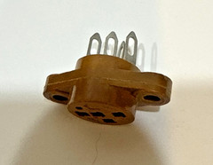 53 pcs Mostly Cinch Vintage Sockets 3 pin Transistor RARE, 1 Diode