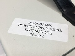 Fostec Bender Associates 20500./17 Fiber Optic Light Source w Cable, 132957