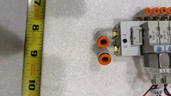 SMC SYJ314-5LZ SOLENOID VALVE (5) WITH SPECIAL CONNETOR WITH 5 PLACE MANIFOLD