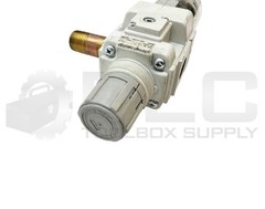 SMC AW40-N04-Z-B PNEUMATIC FILTER REGULATOR 125PSI
