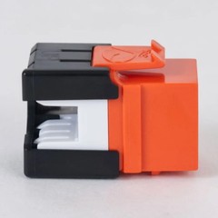 ICC CAT6A RJ45 Keystone Jack for HD Style (ic1078gaor)