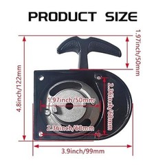 Alloy Starter Pull Start for 49cc 50cc 60cc 66cc 70cc 80cc Motorized