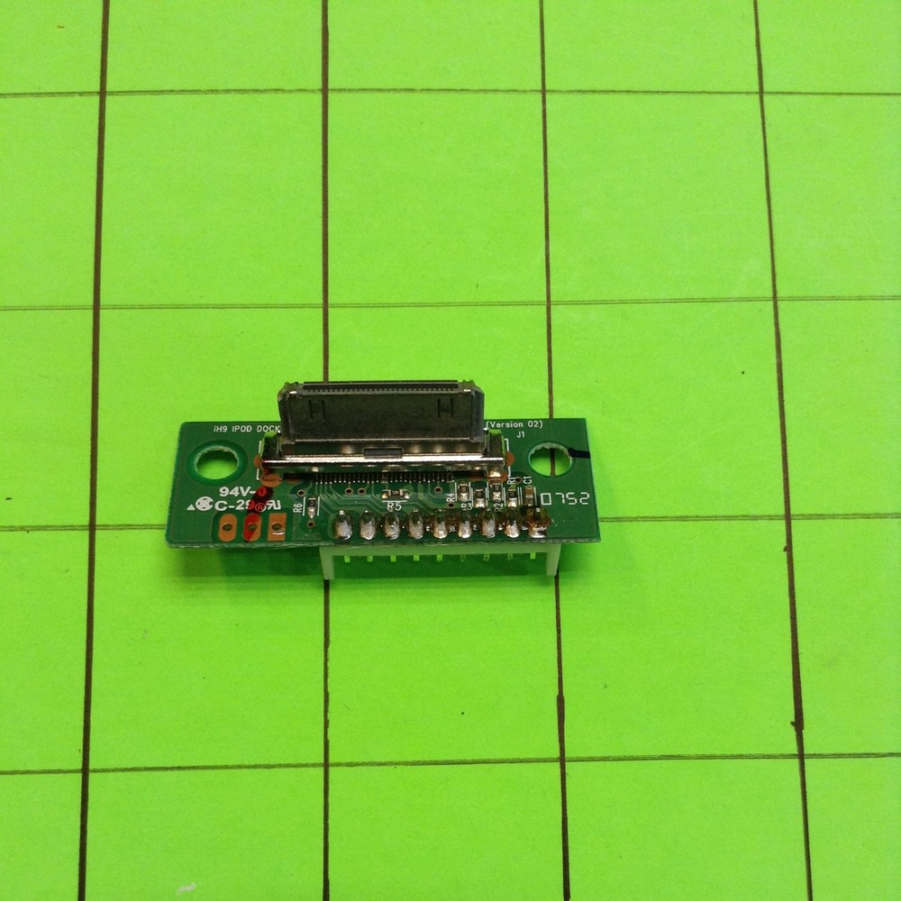 Ihome IH9 IPOD Stereo Radio IPOD Connector Port Jack IO Board BG02B0436-Q19