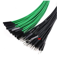 2.54mm Dupont Jump Wire 20cm M-F M-M F-F Jumper Breadboard Cable Lead DIY Hobby