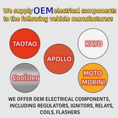 OEM Starter Solenoid Relay for 50cc 70cc 90cc 100cc 110cc 125cc ATV, Dirt Bike,