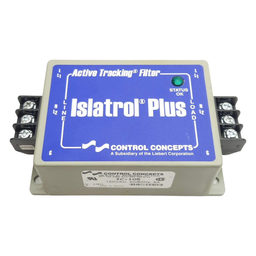 Control Concepts IC+105 Islatrol Plus Active Tracking Filter, 1-Phase 120VAC, 5A
