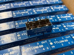 QTY-1 EC2 TTLDM-50 50uS 4-Tap TTL Military Logic Delay Module 14-Dip Package