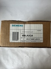 Siemens 4MLKA3A KIT RP1 Main/FT Lug 3PH SPLIT INSP LOC D