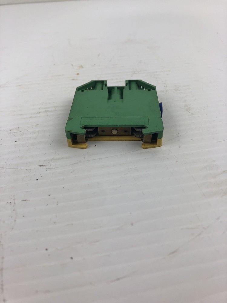 Weidmuller WPE 16 Green Yellow Terminal Block WPE16