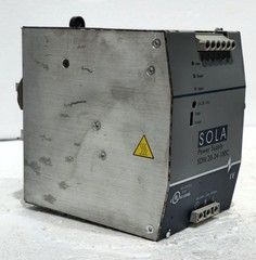 SOLA EMERSON SDN 20-24-100C POWER SUPPLY IN 100-240VAC/DC OUT 24-28VDC 20A 0.2A