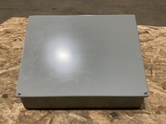 New nVent Hoffman C12C16 Consolet Enclosure Sloped Cover 12x16x9.09 Grey 59560