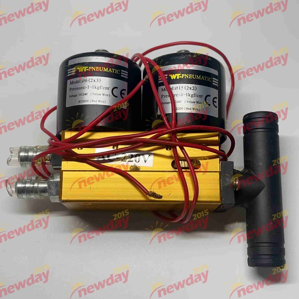 QTY:1 For 6(2X3)+15(2X2) WT-PNEUMATIC Vacuum solenoid valve combination valve
