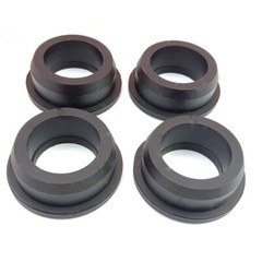 Silicone Rubber Grommet Open Blind Plug Bung Cable Wiring Protect Tidy / Black