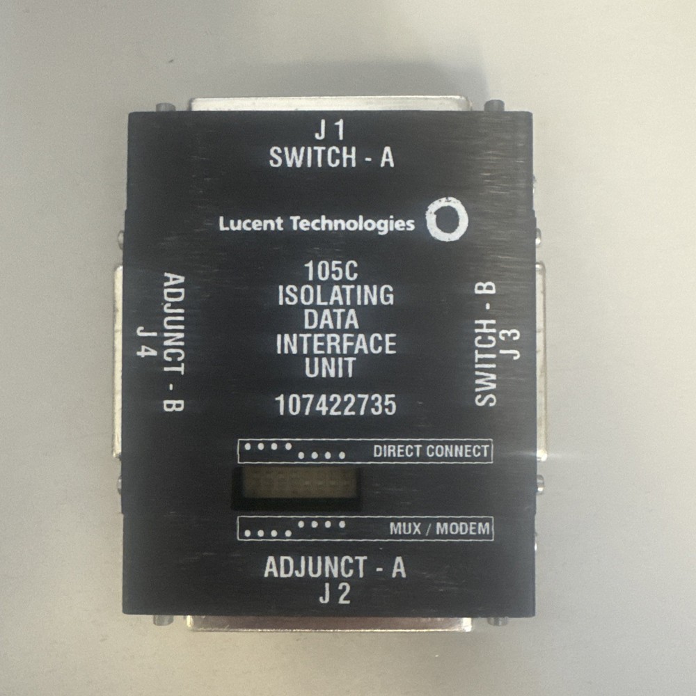 Lucent Technologies 105C – 107422735 ISOLATING DATA INTERFACE UNIT