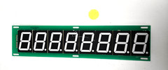 UNBRANDED 8 LED NUMBER DISPLAY – BLACK