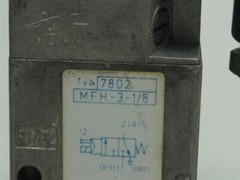 Festo 7802 MFH-3-1/8 Solenoid Valve w/ MSFW-110-50/60 Coil 30 Days Warranty