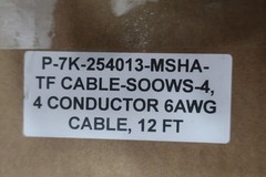 Sun Microsystems P-7K-254013-MSHA-TF 180-2081-01 Cable 12ft