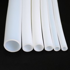 PTFE Tubing Pipe φ0.5mm-φ5mm HIGH TEMP Tube 600V 200℃ Clear Red Black White