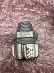 Pack of 3 ABB Thomas & Betts 2524 1/2in NPT, 0.500-0.625in, Die-Cast Zinc NEW