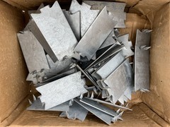 Cully 90100 1-1/2″ x 3″ Nail Safety Plate 16 Gauge Pre-Galvanized 61-Pieces