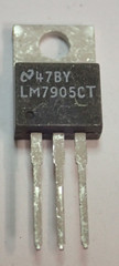 NATIONAL SEMICONDUCTOR 47BY LM7905CT 5V NEGATIVE VOLTAGE REGULATOR BULK -LOT#5