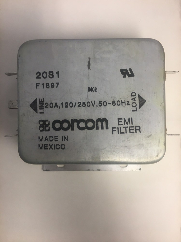 Corcom 20S1 Power Line Filters 20A 1/4″ QUIK CONNECT