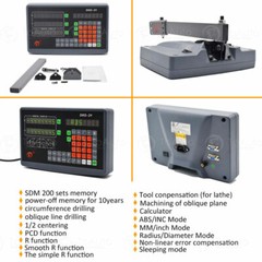 3Axis Digital Readout Dro Display TTL Linear Scale 450&500&1000MM Milling Lathe
