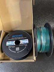 Silicone Wire 16 Gauge Spool 100 ft Green Flexible 16 AWG Lot Of 4 New BNTECHGO