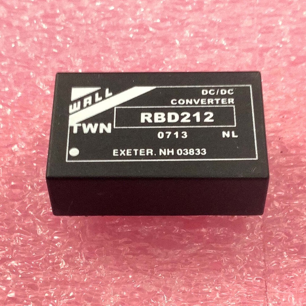 RBD212 – WALL – DC/DC Converter 12vdc in, +- 12Vdc 50 Ma out
