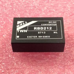 RBD212 – WALL – DC/DC Converter 12vdc in, +- 12Vdc 50 Ma out