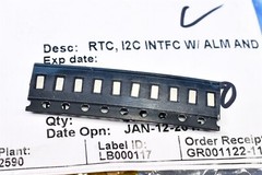 10 ST Real Time Clock RTC IC Clock/Calendar 12C 2-Wire Serial 8-LCC M41T62LC6F