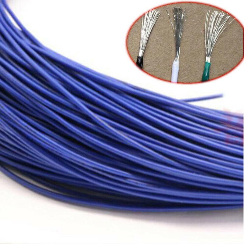 Blue Equipment Wire DIY Electrical Wire Flexible Cable UL1007 16/18/20~30AWG