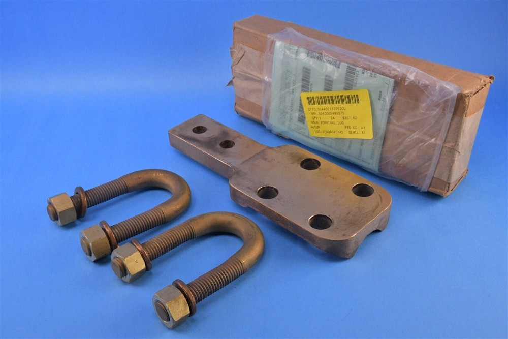 Mil-Spec Copper Navy Terminal Lug 10″ Part # S8101-149430PT547