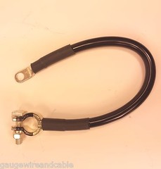 Battery Cable Negative 4 Gauge AWG Marine Grade Tinned Copper – Car, Boat, Solar