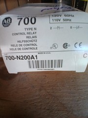 AB 700-N200A1 Allen-Bradley 300V Max Industrial Control Relay