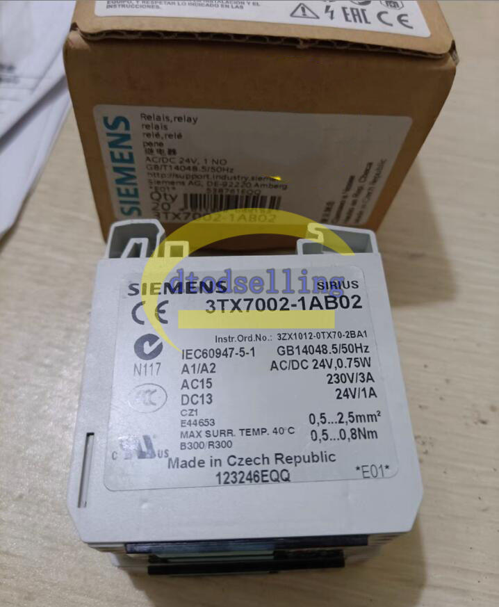 1PCS NEW For Siemens 3TX7002-1AB02 Relay