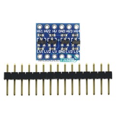 2PCS 4-Channel 5V to 3.3V IIC I2C Logic Level Converter Bi-Directional Module