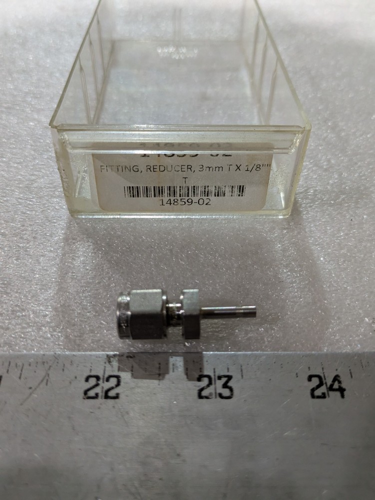 Pneumatic Reducer Fitting 3mm Tube x 1/8 Inch Tube Adapter Industrial OEM Part