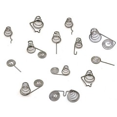 Nickel Plating AA/AAA Battery Type End Spring Contact Push In Art Craft Remotes