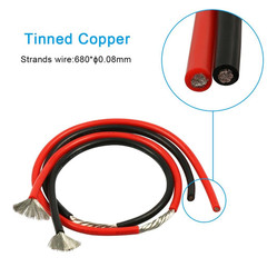 BNTECHGO 12 Gauge Silicone Wire 10 Ft Red and 10 Ft Black Flexible 12 AWG Strand