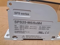 Samwon Act IO Link SPS Series Power Distribution Block Part No. SPS25-M6/6xM4