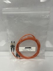 Anixter Fiber 62.5 ST/SC 2 METERS Optical Cable P/N: 152012 Orange