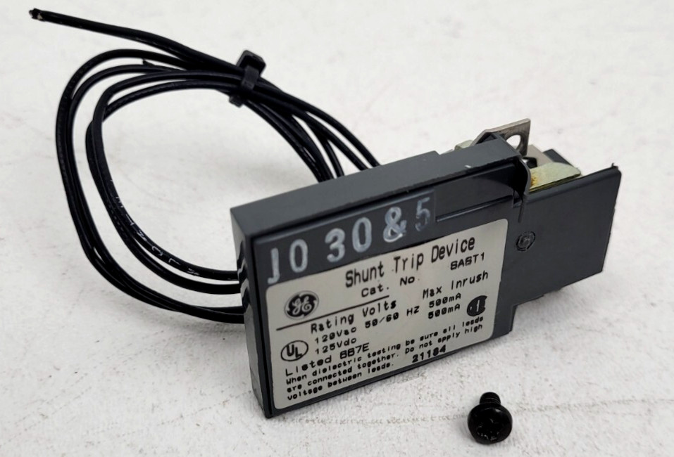 SAST1 GE Shunt Trip 120VAC 125 VDC – Next Day Option