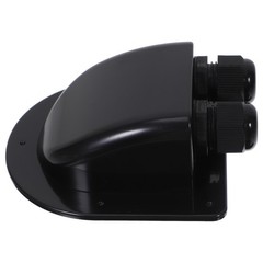 2 Count Cable Gland Housing Double Entry Waterproof Pass Through