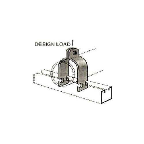 GlobeStrut GPC125T, 1-1/4″, 2-Piece, EMT/Rigid Conduit to Strut Clamp, 1pc