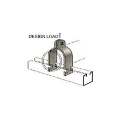 GlobeStrut GPC125T, 1-1/4″, 2-Piece, EMT/Rigid Conduit to Strut Clamp, 1pc