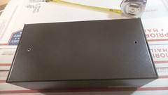 Custom electrical enclosure with Hubbell receptacles 12″ x 6″ x 5-1/2″
