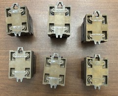 Lot of 6 AB ALLEN-BRADLEY Bulletin 700 Contact Control Relay 700-P200A1 700-P600