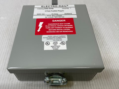 Electro-Rail 4 Pole Fusible Plug-In 300Vac 15A ERS-354M