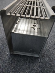 Electrical draft barrier heater custom #LBT4200 800 watt; 208 Volt 4′ long